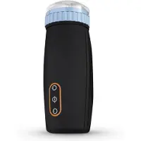 Cruizr CM05 - masturbateur automatique à poussée et succion - noir bleu