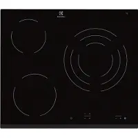Electrolux EHF6232FOK Black 60 cm Ceramic