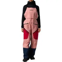 Rossignol - Salopette imperméable de ski - Proclivity L.E.3L Shell W Bib Cooper Pink pour Femme - Taille L - Rose