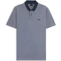 BOSS Pe Oxford New Short Sleeve Polo Bleu M Homme