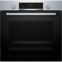 Bosch Serie 4 HBA514ES3 four 71 L 3400 W Noir, Acier inoxydable