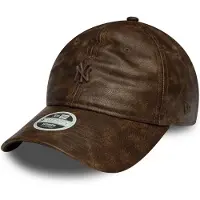 New era Casquette FEMALE WORN PU 9TWENTYNEW YORK YANKEES femmes - Marron - Unique