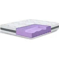 11.11 SRLS Le matelas White Stone Large Single 135x190 Carbon, Antibactérien, Antiacarien, Antiallergique. | Hauteur 25 cm | Fabriqué en Italie