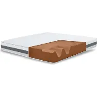 11.11 SRLS Le matelas double White Stone 140x220 Basic, Antibactérien, anti-acarien, anti-allergique, Hauteur 25 cm, Fabriqué en Italie