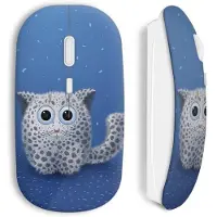 CAPACHEAP Souris Sans Fil Cute cat