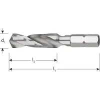 Wera 868/4 Bit set 3 Tool steel alloyed, hardened F 6.3 1 pc(s)