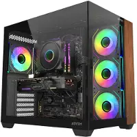 Abysm Gaming Danube Sava Nature 285B Midi Tower Noir