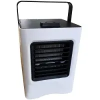 Generique Ventilateur de refroidissement Ultra Portable, climatiseur, purificateur et humidificateur pour espace personnel, convient pour Table de chevet, Table, bureau