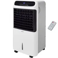 Syntrox Germany Rafraichisseur D'air 4 En 1 Avec Écran Tactile Et Télécommande Débit D'air 1200 M³ / H Ac-80w 12l