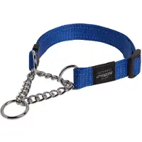 Rogz For Dogs Fanbelt Halfslip Collar Blue