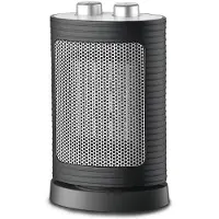 Warm Tech Radiateur céramique oscillant 1500W - 2 puissances + ventilateur - Avec Thermostat