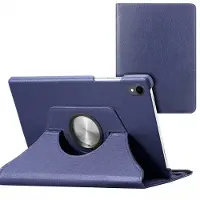 IMoshion Coque tablette rotatif à 360° pour Samsung Galaxy Tab S11 - Bleu foncé