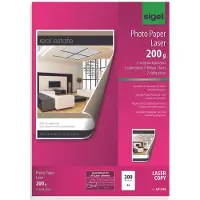 Sigel Photo Paper for Colour Laser/Copier LP344 - Brillant - A4 (210 x 297 mm) - 200 g/m² - 200 feuille(s) papier photo