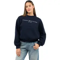 Tommy Hilfiger Sweat-shirt bleu marine / blanc