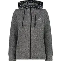 CMP Veste à capuche technique tricotée femme