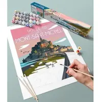 La Loutre Peinture par Numéros - Mont Saint Michel