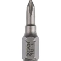 Bosch 2607001509 - Embout de vissage extra-dur PH1, 25 mm 10x