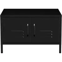 Lendo Online Table basse 68x50x44 cm Métal Noir