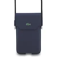 Lacoste Femmes, Sac à main, Bag Universal Sleeve Crossbody The Blend XL navy, Bleu