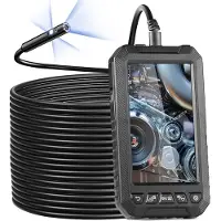 Vevor Caméra Endoscopique Endoscope Triple Objectif Écran IPS 12,7 cm avec Câble 15 m