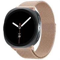 IMoshion Bracelet magnétique milanais pour Samsung Galaxy Watch 9 (40/44mm) / Watch 8 (40/44mm) / Classic (46mm) - Rose Doré