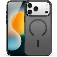 DUX YIND (open ring) Housse pour téléphone portable compatible IPHONE 17 PRO noir