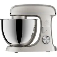 ROYAL SWISS Pétrin - - 8,5 L - 2000 W - Design Crème - Base Anti-Vibration