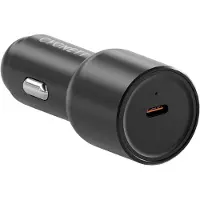 Cygnett CarPower Ordinateur portable, Smartphone, Tablette Noir Allume-cigare Charge rapide Intérieure