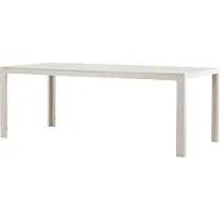 Ebuy24 Mirko table de jardin beige.