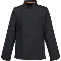 Portwest Veste Cuisine Meshair Pro Noire Respirabilité Optimale En Cuisine Professionnelle -