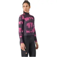 Castelli Blur Thermal Long Sleeve Jersey Violet M Femme
