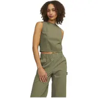 Jack & Jones Kaia Jjxx Sleeveless T-shirt Vert XL Femme