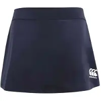 Canterbury Plain Short Skirt Bleu 2XS Femme