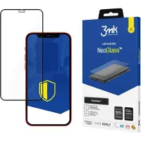 3mk Protection NeoGlass for iPhone 12 Pro Max black frame (1 pcs, Apple iPhone 12 Pro Max), Téléphone portable : film de protection, Noir