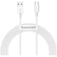 Baseus CATYS-A02 Câble USB 2 m USB A USB C Blanc