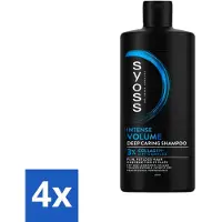 Syoss - Volume 440 ml - Shampooing - Pour plus de volume - 440 ml - Pack avantage - 4 pièces