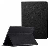 Selencia Coque tablette Riva pour Samsung Galaxy Tab A9 Plus - Noir