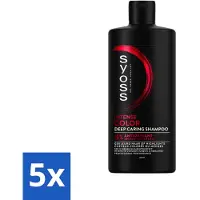 Syoss - Color 440 ml - Shampooing - Coiffage longue durée - 440ml - Pack avantage - 5 pièces