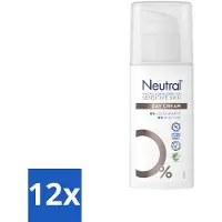 Neutral Neutre - Crème de Jour - Peaux Sensibles - Sans Parfum - 50 ml - Pack Avantage - 12 pièces