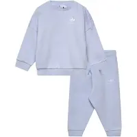 Adidas Originals Survêtement 'LOOSE CREW JOGGER' bleu pastel / blanc