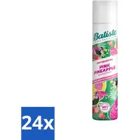 Batiste - Pink Pineapple - Shampooing sec - Parfum frais et sucré - Rafraîchit et donne du volume - 200 ml - Pack avantage - 24 pièces