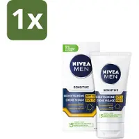 Nivea Crème Sensitive pour le visage MEN avec SPF 15 - 75 ml - 1 pièce
