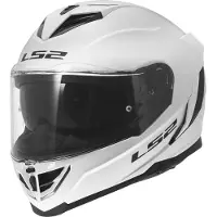 LS2 Helmets Casque LS2 FF818 Storm III, blanc, M (57/58)