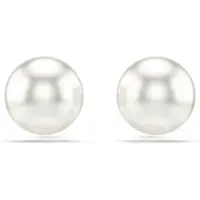 Swarovski Boucles d'oreilles blanc / blanc perle