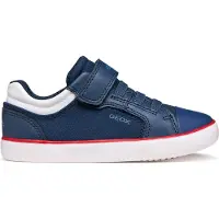 Geox Baskets basses enfant J GISLI BOY garcons - Bleu - 32