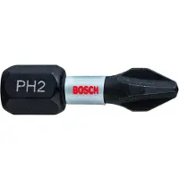 Bosch Embout de vissage torsion impact PH2 25?mm - 2 pi?ces