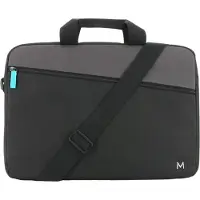 Mobilis THE ONE Essential - Sacoche pour ordinateur portable - chargement par le haut - 11" - 14" - noir et gris