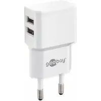 Goobay Chargeur USB domestique - Blanc -