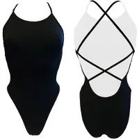 Turbo Patron Sirene Swimsuit Noir 8 Years Fille