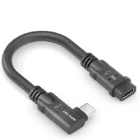 PureLink PureInstall MicroX4, 0,1 m, USB C, USB C, USB4 Gen 2x2, 20 Gbit/s, noir